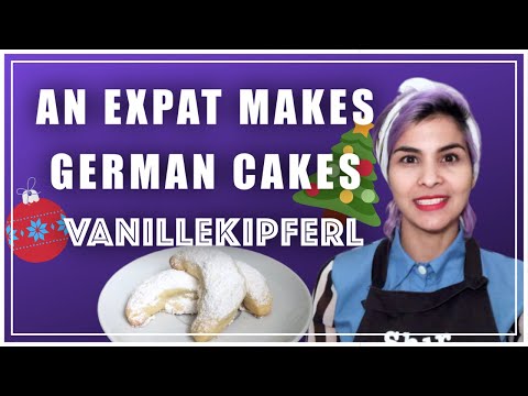 How To Make VANILLEKIPFERL || Bake With Me Austrian Christmas Cookies || ShirEats Vlogmas