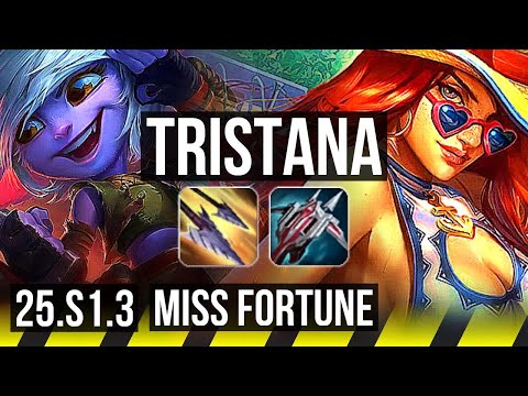 TRISTANA & Maokai vs MISS FORTUNE & Rell (ADC) | Rank 2 Trist, Rank 4 | JP Challenger | 25.S1.3