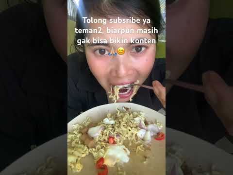 Tolong subsribe ya, sayu aja gak apa🙏🏼😊, #mukbang