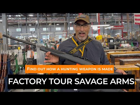 savage-arms: A visit and factory tour in Savage Arms, USA