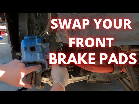 HOW TO CHANGE FRONT BRAKE PADS! (350z/G35, most standard brakes)