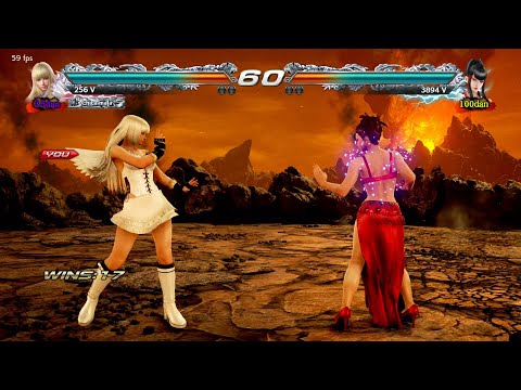 43_1 Lili Angel vs Kazumi Ryona - Tekken 7 ( Anakin x24 ) Gameplay PC Gtx 1070 Ti 8GB  4.20