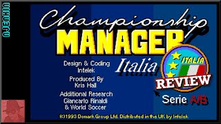 AMIGA : Championship Manager Italia - with Commentary !!