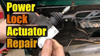 1992 - 2000 GM OBS SUV Truck Front Power Door Lock Actuator Solenoid Replacement (Chevy & GMC)