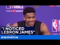 Giannis Says "I Don't Care About Being Popular" in NBA Finals Press Conference | CBS Sports HQ