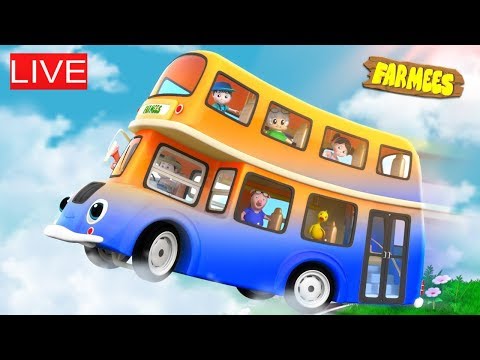 🔴 Kindergarten Nursery Rhymes And Kids Songs | Cartoons For Kids