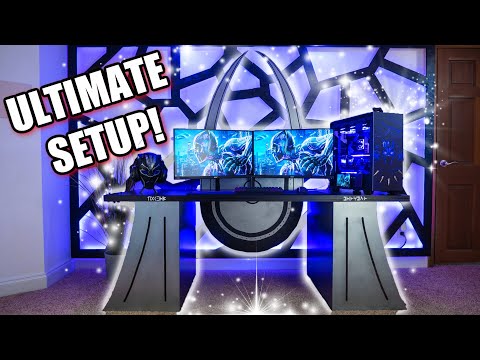The ULTIMATE Black Panther Gaming Setup!