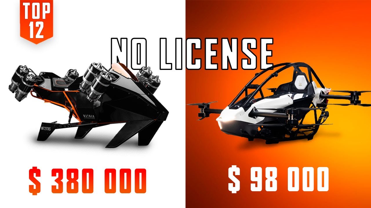 TOP 12 Personal VTOL Aircraft | Best Ultralight Flying Vehicles