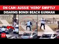 Sydney Attack VIDEO Australia Man Grabs Gunmen Snatches Rifle Forces Him To Flee   WATCH