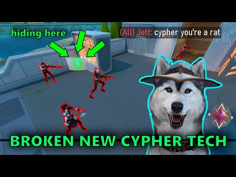 NEW Sneaky Cypher Strategy in VALORANT