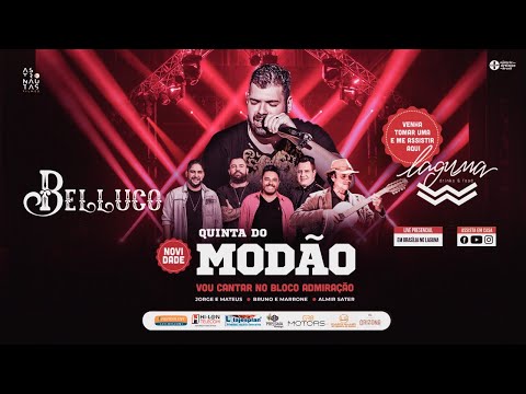 🎵 Belluco canta na Quinta do Modão | Jorge e Mateus + Bruno e Marrone +Almir Sater