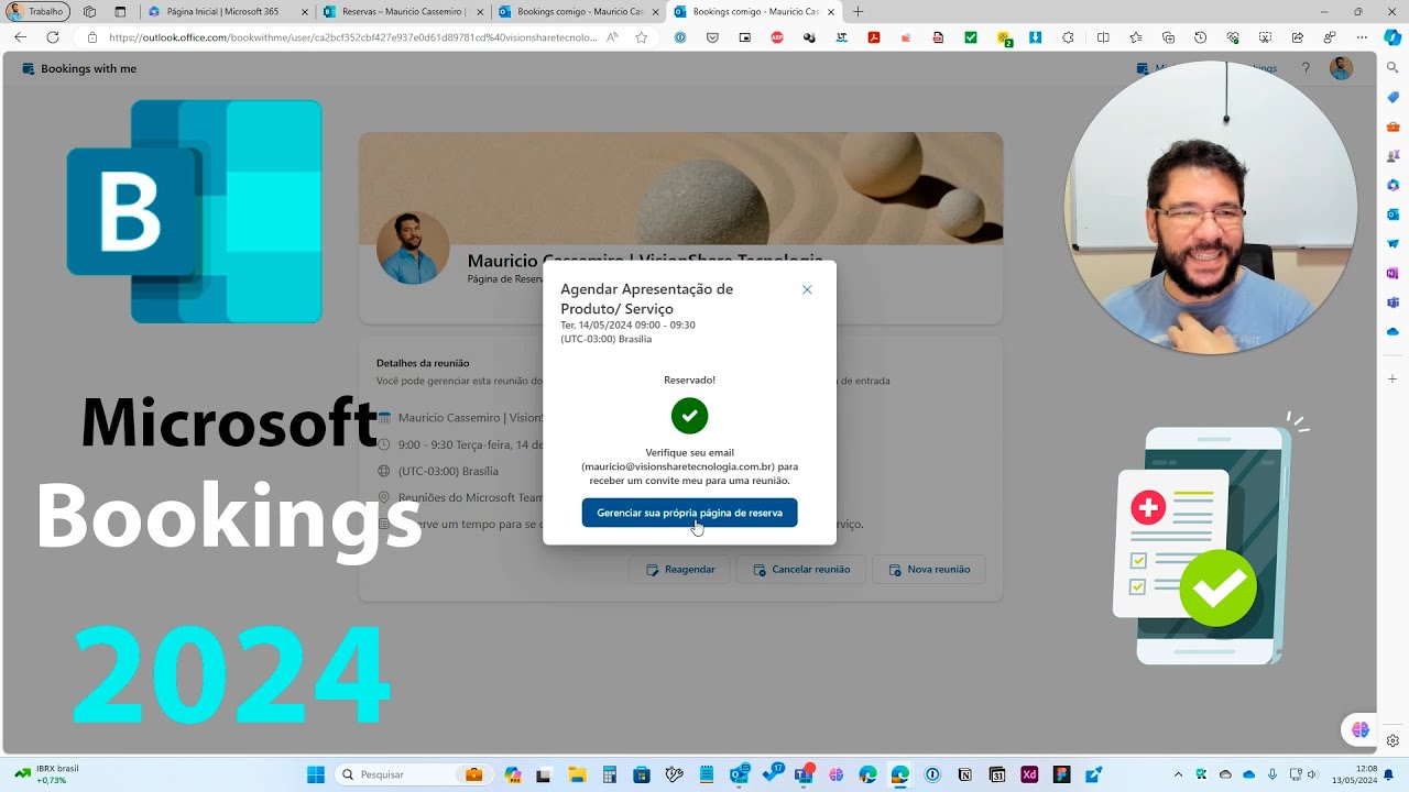 Novidades do 📅 Microsoft Bookings (2024)⏰, por Mauricio Cassemiro
