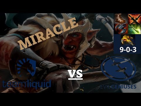 Hard Carry | Troll Warlord - Miracle (Player Perspective) / Team Liquid VS Evil Geniuses