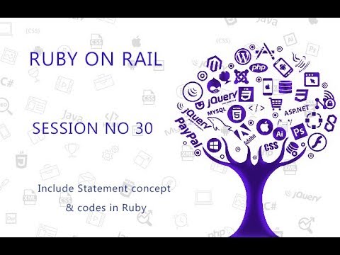 Ruby Programming Tutorial 30 Include Statement concept codes in Ruby