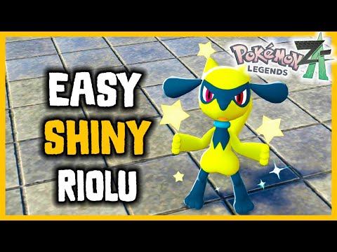 How To Get SHINY RIOLU Easily – Pokémon Legends Z-A 💎🐶