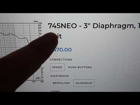 Lancelot Compression Driver Selection: break up modes