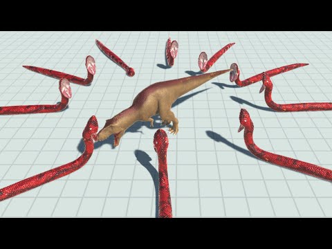 10x TITANOBOA vs EVERY UNIT - Animal Revolt Battle Simulator