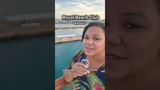 Off to experience Royal Caribbean’s newest beach club, Royal Beach Club, in Nassau Bahamas!