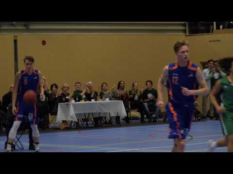 Harlemlakers vs Dragons Halve finale  beker U24 2017