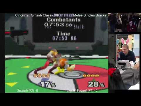 Cincinnati Smash Classic 6: Winners Quarterfinals - Soroush (Fox) vs. Captain Faceroll (Sheik)