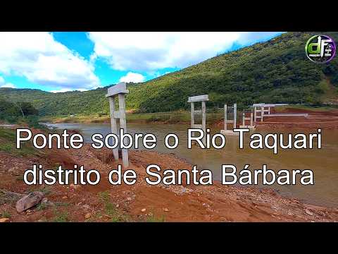 Ponte sobre o Rio Taquari, distrito de Santa Bárbara, entre São Valentim do Sul e Santa Tereza