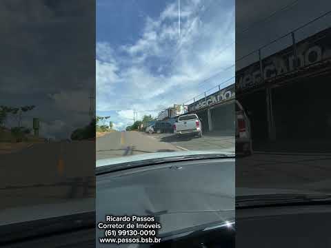 Lote 500m² na DF-250 km 8,5 | Rua asfaltada | Aceita carro e imóvel