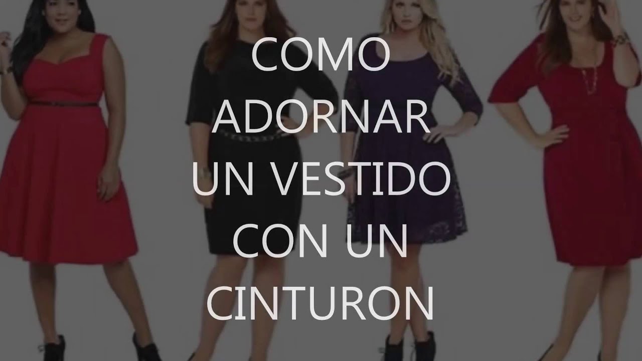 VESTIDOS Y CINTURON