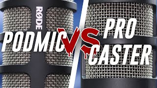 Video thumbnail for Rode Podmic vs Rode Procaster Comparison (Versus Series) by Podcastage