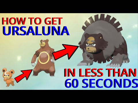 How To Get URSALUNA In POKEMON LEGENDS ARCEUS In LESS Than 60 Seconds