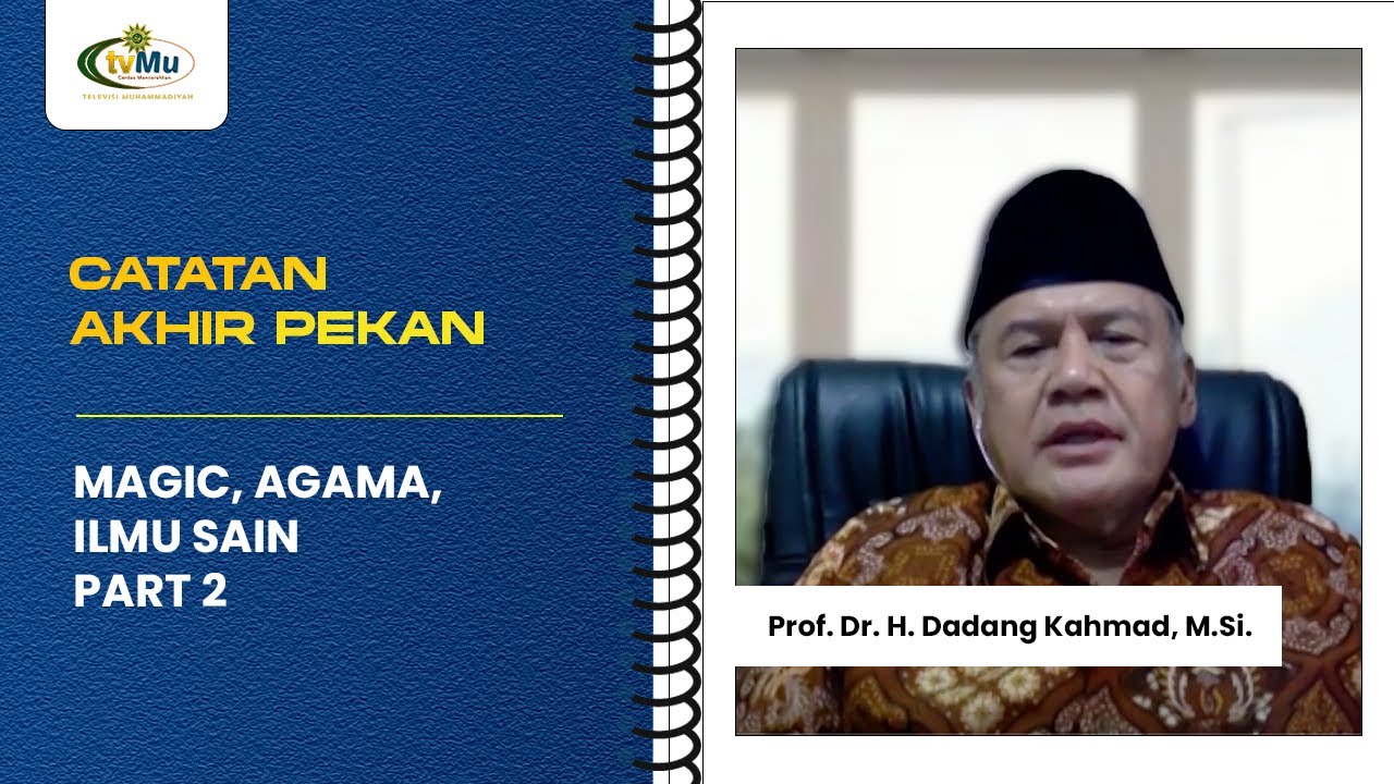 Dadang Kahmad Akui Kepercayaan Mistik Masyarakat Masih Kuat