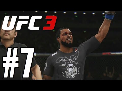 UFC 3 Career Mode Walkthrough Part 7 - 5 ROUND BRAWL!