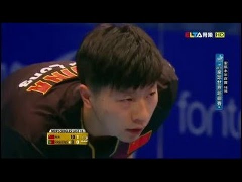 2015 Grand Finals MS-R16 Ma Long - Marcos Freitas (full match|short form in HD)