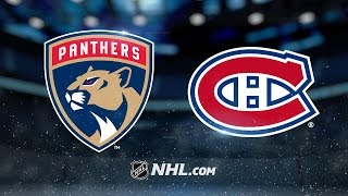 Habs clinch playoff berth with 6-2 win vs. Panthers