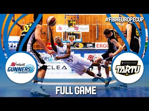 Redwell-Gunners (AUT) v Tartu (EST) - Full Game - FIBA Europe Cup 2016/17