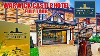 Explore the NEW Warwick Castle Hotel, Medieval Rooms and Knight’s Table Restaura