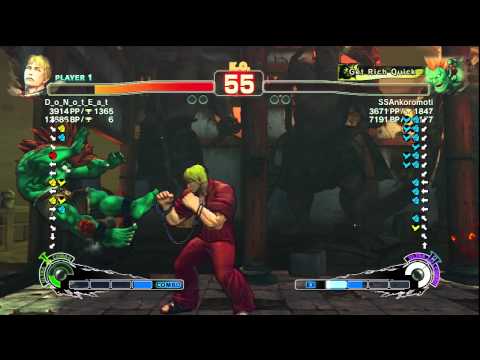 D_o_N_o_t_E_a_t [Cody] vs. SSAnkoromoti [Blanka] | SSF4 AE