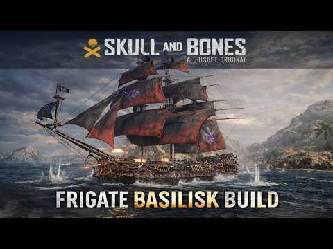 Skull and Bones Frigate Bailisk Build. #ubisoft #gaming #pcgaming #xbox #ps5 #pirates