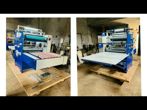 nsmt plain hard board cake base lamination machine & sheet to roll paper/duplex lamination machine
