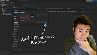 Mounting an NFS share in Proxmox
