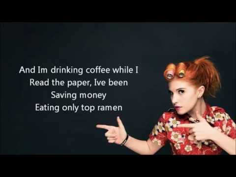 Paramore - Holiday Lyrics