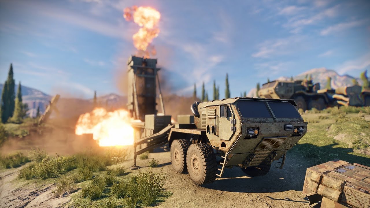 Crossout: artillery strike on the “Fortress” map