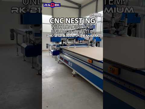 CNC NESTING - RK-2128ALL-PREMIUM #RADEK #woodworking #machine #machinery #cnc #cncnesting