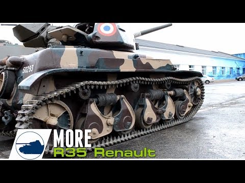 Re-Up! R35 Renault - Panzerkampfwagen 35R 731 Walkaround Musee Des Blindes.