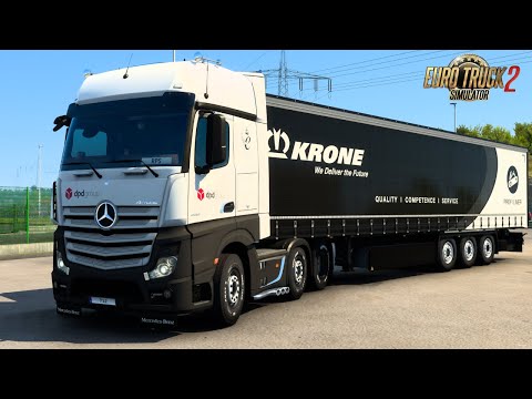 "Ultimate Sound Experience: Mercedes Actros MP4 w/ OM471 Mod | Novi Sad to Craiova | ETS2 Gameplay"