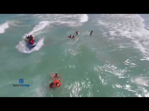 Auxdron Lifeguard rescue mission