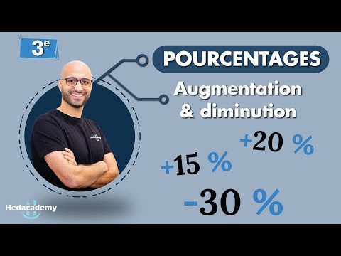 Pourcentage - Calculer +15% ; -20% ; +7%