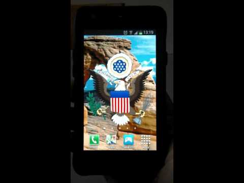 American Flag Live Wallpaper Video