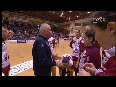 HCM Râmnicu Vâlcea - CS Rapid USL Metrou București. Prima repriză