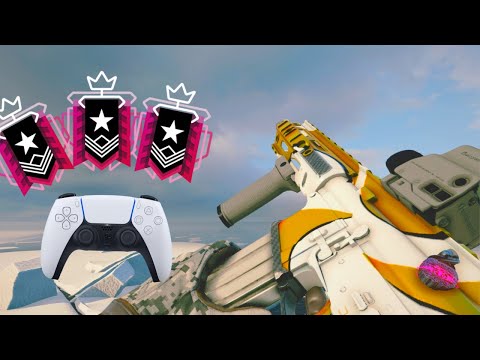 BEST HIGH SENSITIVITY CONTROLLER CHAMPION: PS5/XBOX Ranked Highlights - Rainbow Six Siege Console