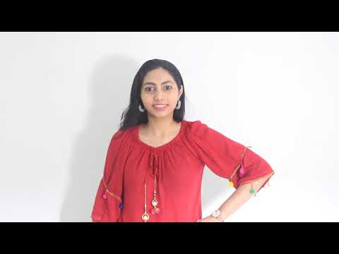 AISSHWARYA Introduction in English (Indo-Western Attire)